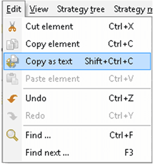 Need to copy an indicator or a category to another program, like your word processor?  Just use our “Copy as a text” feature.
